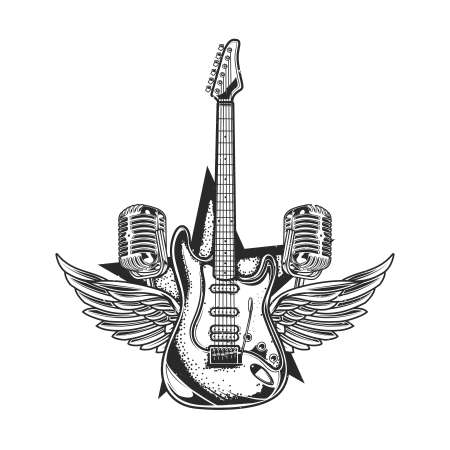 Bild Rockgitarre